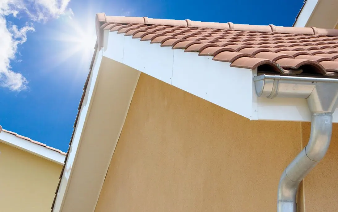 Habillage des bandeaux de toiture en aluminium